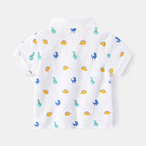 Fashion Kids Boys Polo Shirt – Luxury Stand Collar Summer Tee, Soft Breathable Cotton thumbnail 5