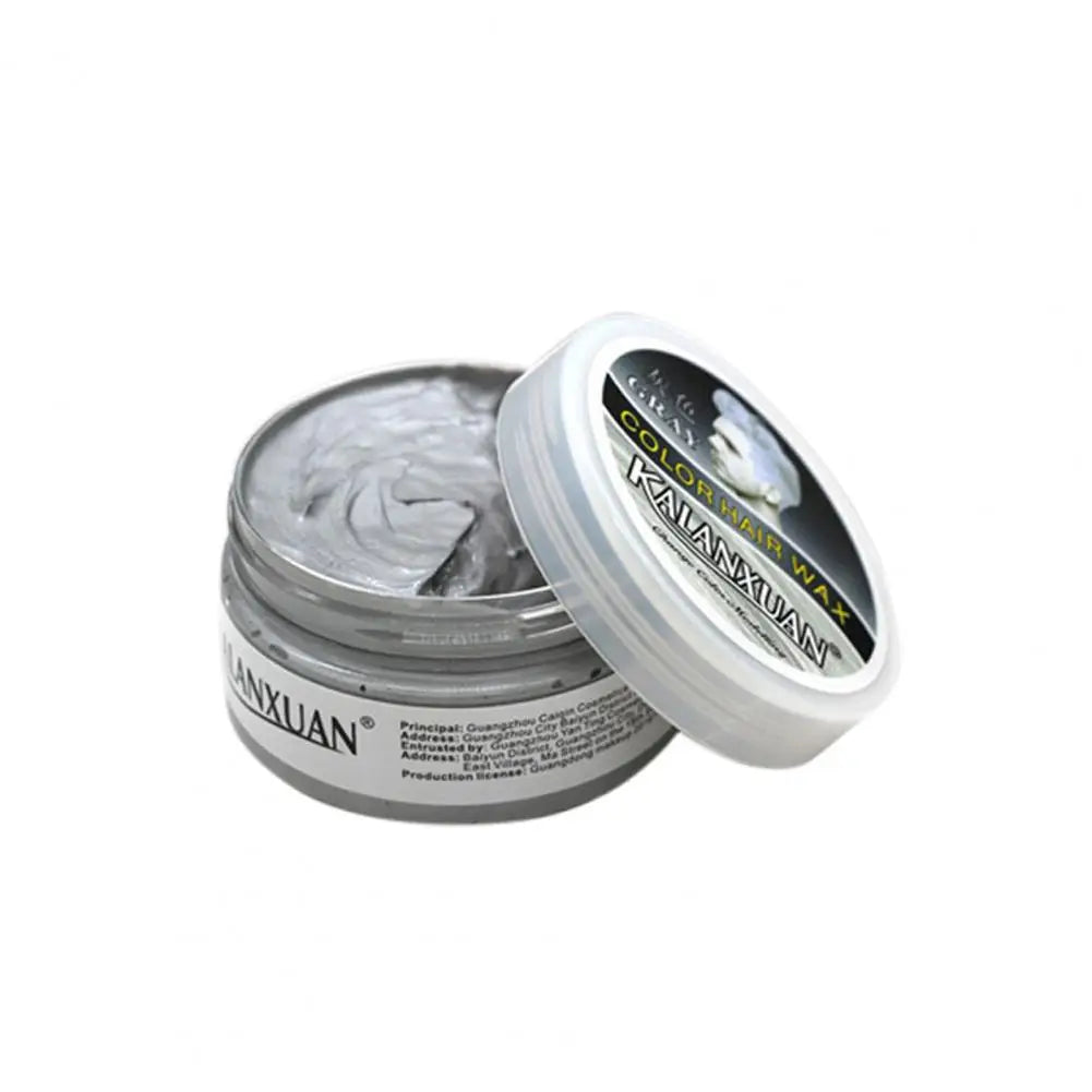 Hair Wax Dye – 9 Colors Temporary Styling Paste for Men & Women