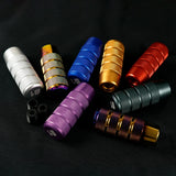 LW 95mm Aluminum Anti-Skid Car Gear Shift Knob – Universal Shifter Lever Head with 8mm 10mm 12mm Adapters – 9 Colors thumbnail 14