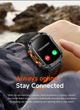 Military-Grade GPS Smartwatch for Men – 2.01” AMOLED, Bluetooth Calling, 3ATM Waterproof, 100+ Sports, 540mAh Battery thumbnail 31
