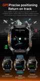 Military-Grade GPS Smartwatch for Men – 2.01” AMOLED, Bluetooth Calling, 3ATM Waterproof, 100+ Sports, 540mAh Battery thumbnail 20