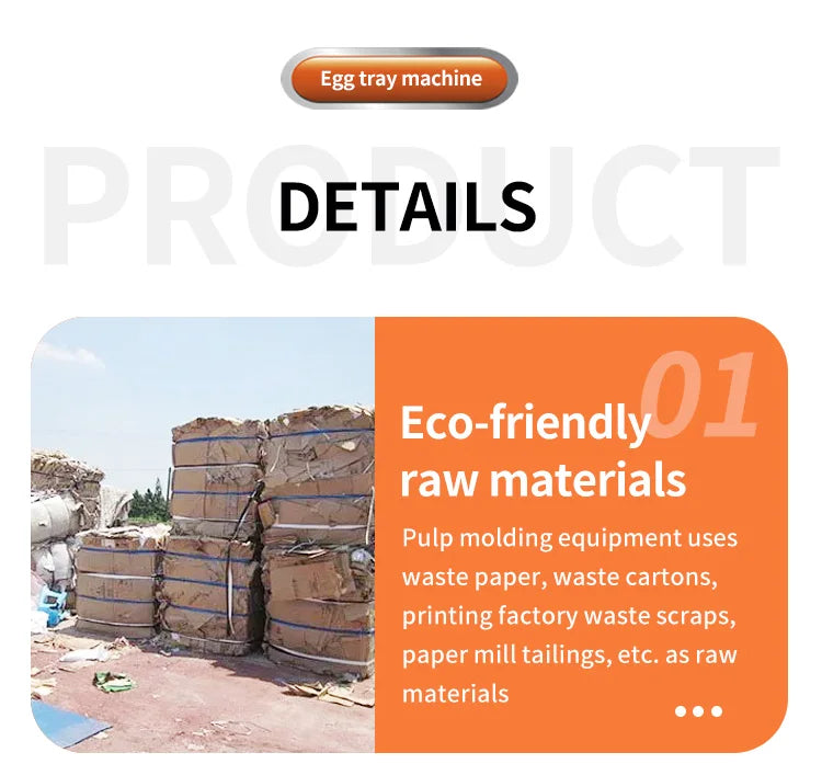 Cost-Effective Automatic Egg Tray Making Machine – Paper Pulp Recycling System for Small and Medium Business