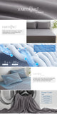 Grounding Earthing Fitted Sheet Cal King 183x213cm Cotton Silver Fibre Sheet with Grounding Cord 400TC thumbnail 7