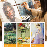 10 Pcs Cotton Canvas Board Set Primed White Painting Panels for Oil, Acrylic, Watercolor & Gouache HB-17 thumbnail 6