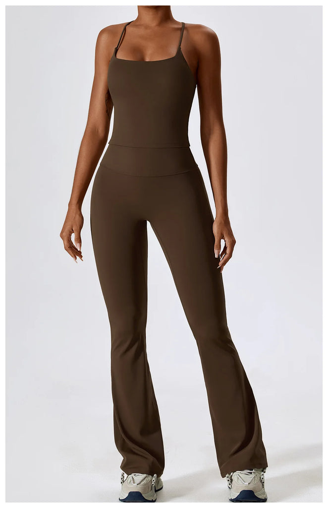Seamless 2-Piece Women’s Yoga Set – Fitness Leggings & Sports Bra Workout Suit
