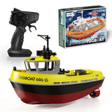 686 RC Boat 1/72 Dual Motor Wireless Remote Control Ship – 2.4G thumbnail 1