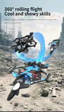 K500 MAX 2.4G Remote Control Fighter Jet Drone with Screen & 360° Rolls thumbnail 15
