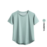 DRUR Women’s Breathable Yoga & Gym T-Shirt – Quick Dry Short Sleeve Workout Top thumbnail 27