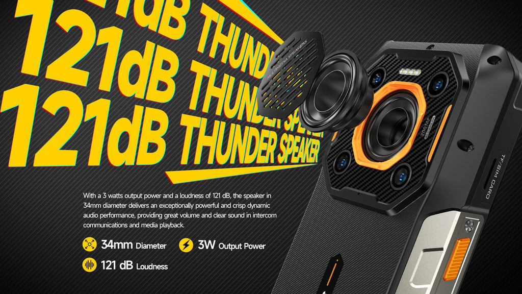 Ulefone Armor 26 Ultra 5G Rugged Waterproof Smartphone 120W Fast Charging 15600mAh 200MP+64MP Camera 24GB+512GB NFC