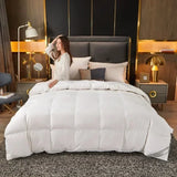 Five-Star Hotel Style Goose Down Duvet – Warm Winter Quilt for Single & Double Beds – Soft Quilted Polyester Comforter 150x200cm to 200x230cm thumbnail 33