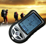 8-in-1 Handheld Electronic Altimeter, Compass, Barometer, Thermometer & Pressure Gauge – Outdoor Multi-Function Tool thumbnail 1