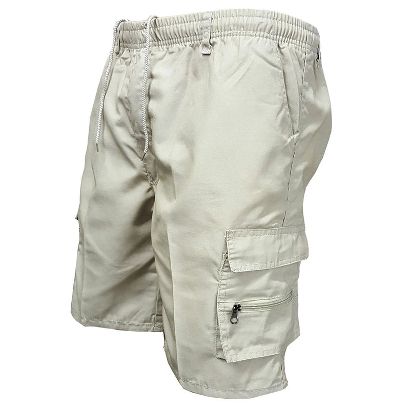 Men’s Casual Cargo Shorts with Big Pockets – Loose Fit Safari Style (Spring/Summer)
