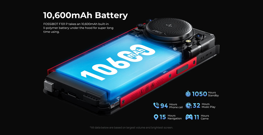 FOSSiBOT F101 P Rugged Smartphone – Power Meets Durability