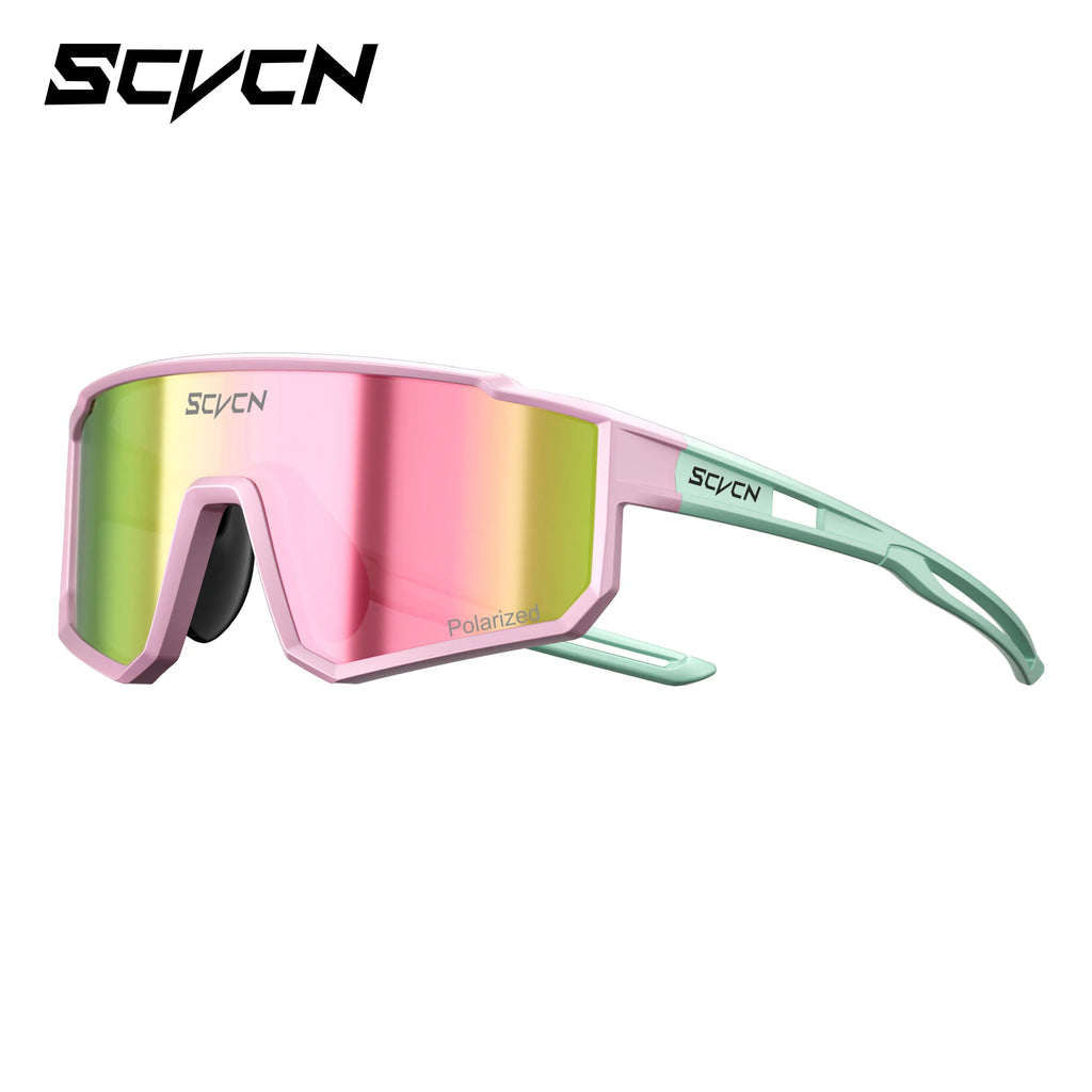 SCVCN Kids Photochromic Cycling Sunglasses UV400 TR90 Lightweight Sports Glasses for Boys and Girls Age 6–14