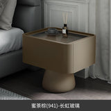 Space-Saving Vintage Bedside Table – Minimalist Luxury Wooden Nightstand thumbnail 38