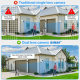 Smar 6MP Dual-Lens Wireless CCTV System 8CH NVR Kit with Audio & Night Vision thumbnail 11