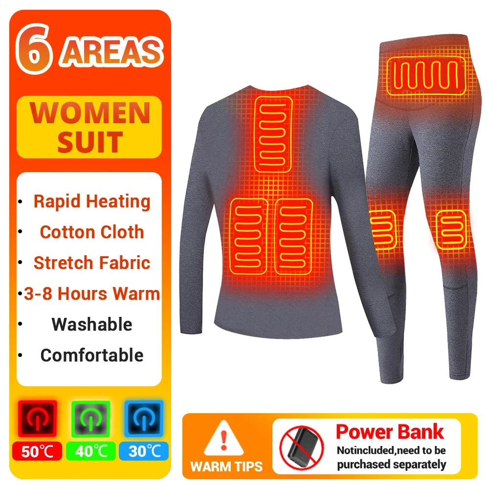 Self-Heating Thermal Jacket & Pants Set – USB Electric Heated Clothing for Men & Women | IRONRIDE