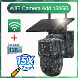 LS VISION 12MP 6K Solar Camera 15X Zoom 4G/WiFi Triple Lens Night Vision PTZ Trail Camera thumbnail 27