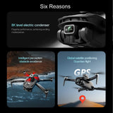 V168 Pro MAX 8K GPS Drone with 5G WIFI, 4.5" Screen, FPV, 360° Obstacle Avoidance & Brushless Motor RC Quadcopter thumbnail 10