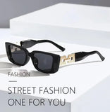 Vintage Small Cat Eye Sunglasses for Women – Trendy Black Fashion Shades Outdoor UV Protection thumbnail 7