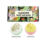 Essential Oil Effervescent Bath Bomb Salt – Body Whitening Aromatic Spa Bath Ball thumbnail 3