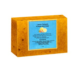 Organic Lemon Turmeric Kojic Acid Soap 100g – Brightening Facial Cleanser for Dark Spots thumbnail 10