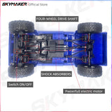 WPL C24-1 1:16 Scale 4WD RC Rock Crawler Truck with LED Lights – 2.4G Remote Control Off-Road Buggy thumbnail 15