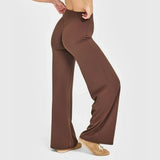 Straight Leg Ultra-Soft Butter Fabric Yoga Pants for Women – Mid-Waist Sports Leggings thumbnail 41