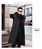 Men’s Detachable Fur One-Piece Winter Coat – Thick Faux Mink Fur Lined thumbnail 22