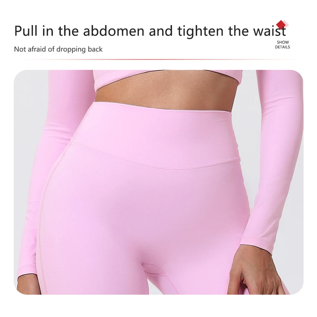 Hearuisavy Women Straight-Leg Sports Pants Yoga & Fitness Leggings