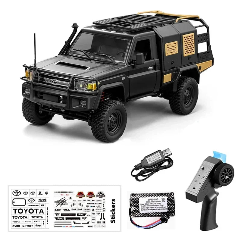 MN MODEL 1:12 RC Toyota Land Cruiser LC79 Rock Crawler MN82S Off-Road Pickup Truck