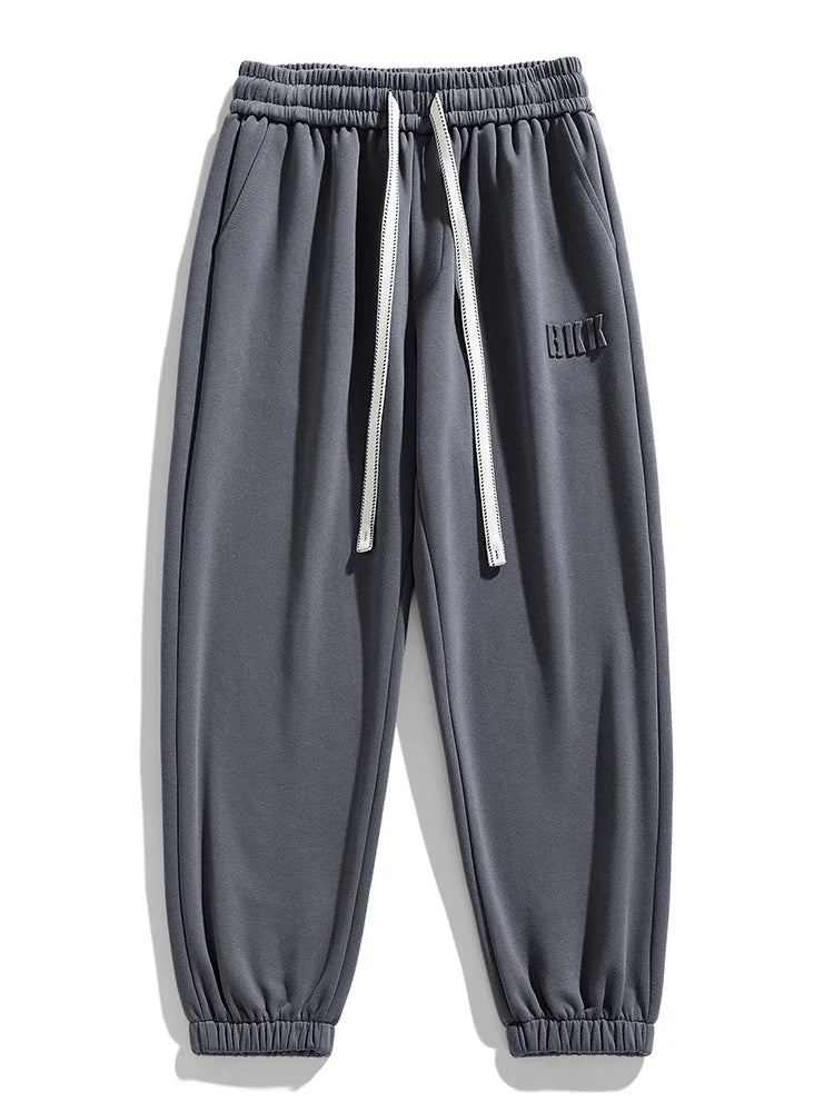 Men’s Big Size Hip Hop Jogger Sweatpants 6XL–8XL Loose Fit Cotton Blend Pants