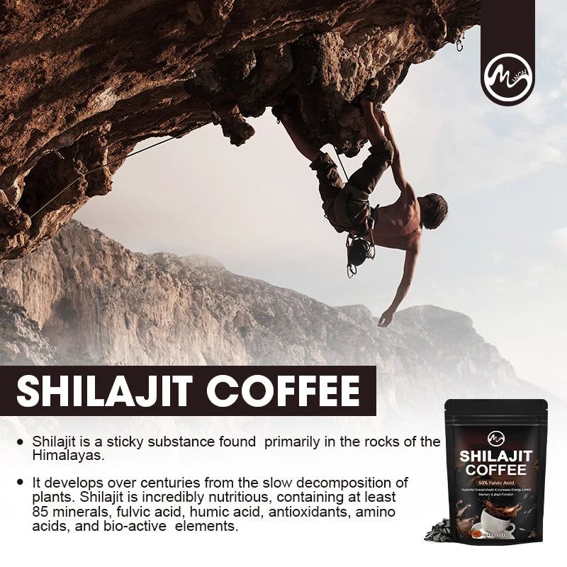 Minch Pure Himalayan Shilajit Resin 50g–300g High Potency Energy & Immune Support 85+ Trace Minerals