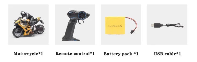 High-Speed Remote Control Stunt Motorbike 360° Rotation Drift RC Motorcycle Toy for Kids