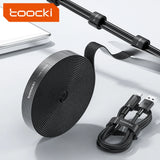 Toocki Cable Organizer Wire Winder – USB & Earphone Cord Management for Phone and Computer thumbnail 1