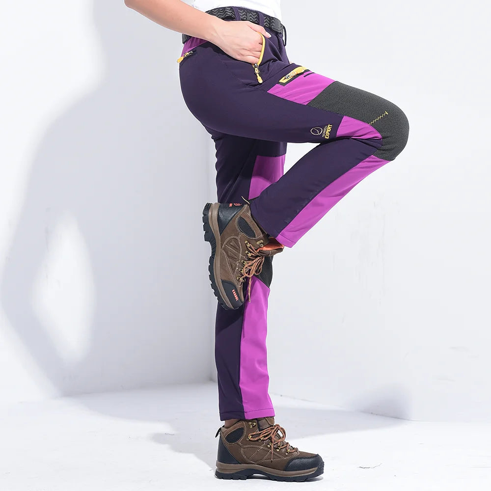 Thick Warm Fleece Winter Pants for Women – Waterproof, Windproof & Built for Adventure