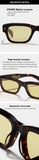 SJEFF Luxury Acetate Square Sunglasses UV400 Polarized Prescription Ready – Unisex Fashion Designer Eyewear thumbnail 10
