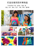 24 Color Cold Water Tie Dye Pigment Kit for Cotton & Linen – DIY Multi-Colour Garment Dye Set thumbnail 11