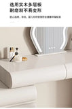 Mirror Drawers Vanity Table with Chair – Modern Bedroom Makeup Storage Organizer thumbnail 14