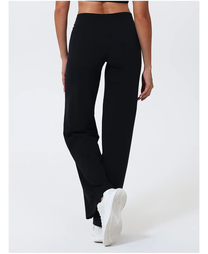 Hearuisavy Women Straight-Leg Sports Pants Yoga & Fitness Leggings