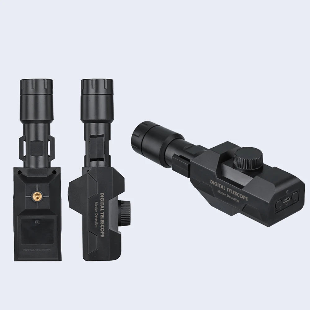 WiFi Digital Telescope 70X Zoom with 2MP Camera & 1080p Video | Mobile Detective Crosshairs Positioning | Lightweight & Portable Design