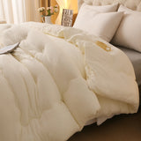 A-Class Australian Wool Quilt Thick Warm Winter Doona Four Season Quilted Quilt Core thumbnail 2