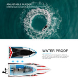 WL916 / WL912-A RC Speedboat 2.4GHz High-Speed Remote Control Racing Boat for Kids thumbnail 26