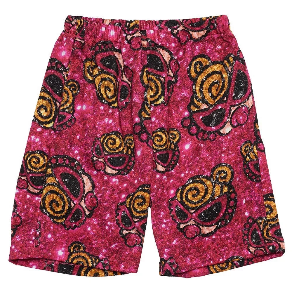 Kids Board Shorts & T-Shirt Set – Colorful Cartoon Cotton Summer Outfit for Girls & Boys