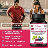 Organic Beetroot Capsules with Black Pepper Extract – Nitric Oxide Support, Blood Circulation & Energy Boost – 30/60/120 Capsules thumbnail 10