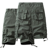 Men’s Cotton Cargo Knee-Length Tactical Shorts – Casual Hiking, Fishing & Sports Wear thumbnail 4
