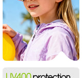SCVCN Kids Photochromic Cycling Sunglasses UV400 TR90 Lightweight Sports Glasses for Boys and Girls Age 6–14 thumbnail 9
