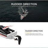 WL916 / WL912-A RC Speedboat 2.4GHz High-Speed Remote Control Racing Boat for Kids thumbnail 25
