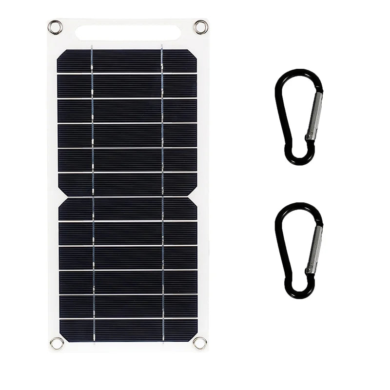 30W Portable Solar Panel Charger with USB – Waterproof Outdoor Power for Hiking, Camping & Travel
