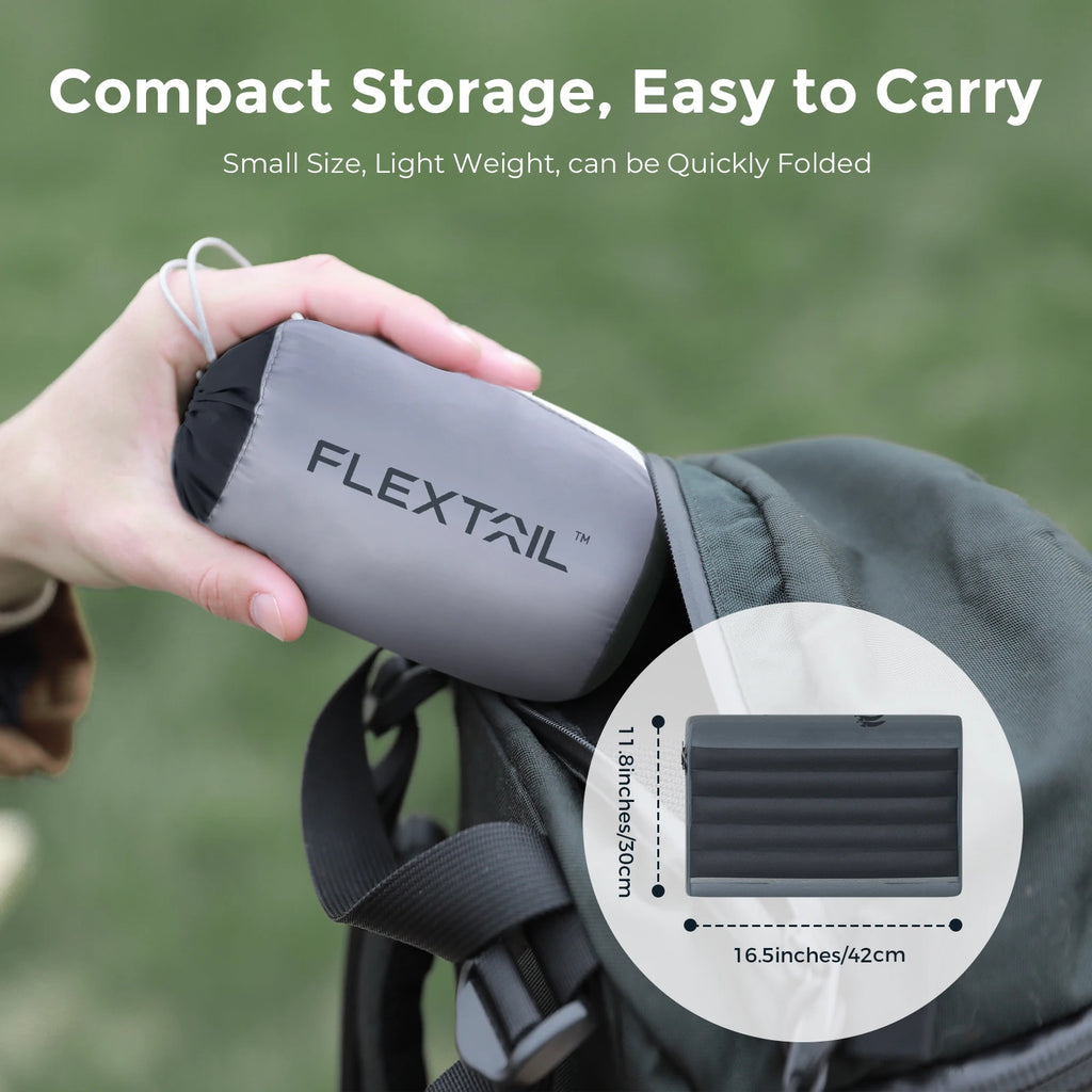 FLEXTAIL Inflatable Camping Pillow – Ergonomic Comfort Anywhere